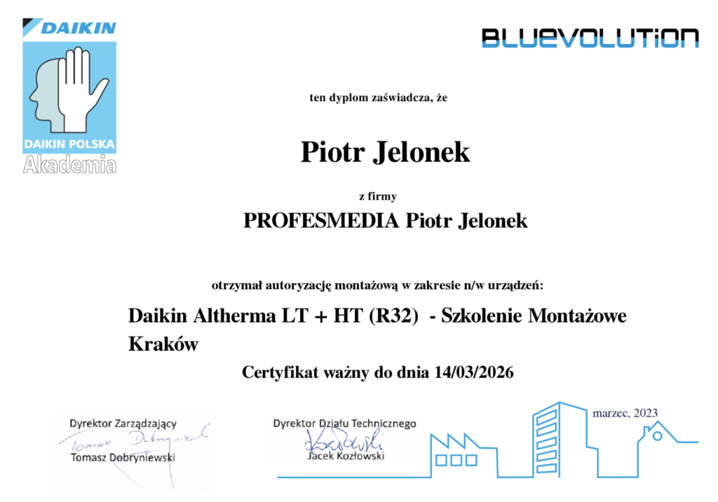  autoryzacja montażowa profesmedia